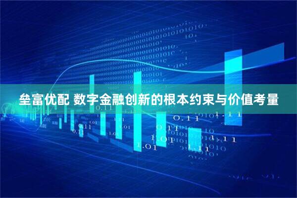 垒富优配 数字金融创新的根本约束与价值考量