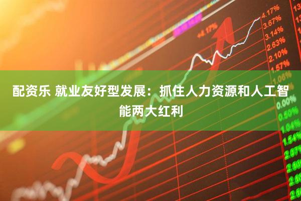 配资乐 就业友好型发展：抓住人力资源和人工智能两大红利