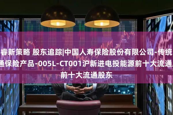 睿新策略 股东追踪|中国人寿保险股份有限公司-传统-普通保险产品-005L-CT001沪新进电投能源前十大流通股东