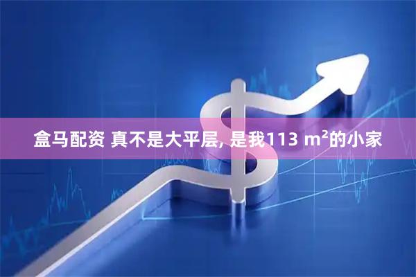 盒马配资 真不是大平层, 是我113 m²的小家