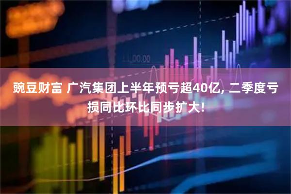 豌豆财富 广汽集团上半年预亏超40亿, 二季度亏损同比环比同步扩大!